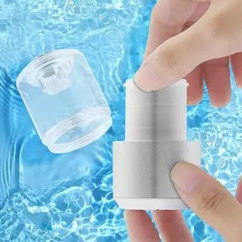 Faucets Purification Kitchen Faucet Nozzle Chlorine Removal 360° Rotate Bathroom Faucet Aerator Splash Proof Flexible