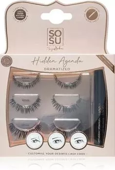 Faux-cils Individuels Sans Nud 10 Mm, 12 Mm, 14 Mm (avec Colle Incluse) TU прозрачный