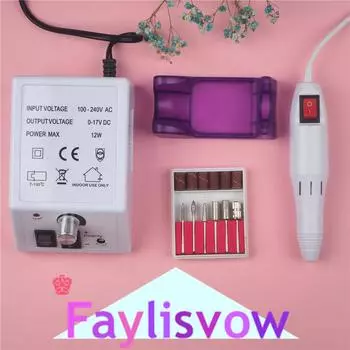 Faylisvow Nail Polish Varnish Extension Kit Machine для маникюра Акриловый набор для ногтей For American белый