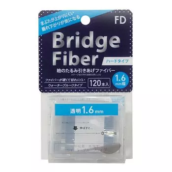 FD Bridge Hard Fiber Clear Прозрачный 120 шт. 1,6 мм (х 1)