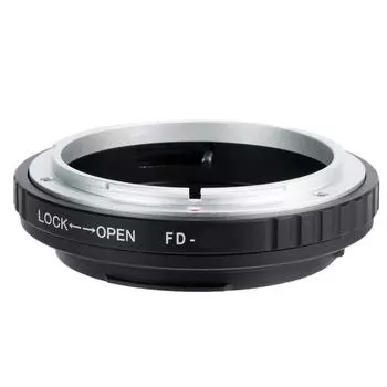 FDEOS EF Ring Adapter Lens Adapter FD Lens для Canon EOS EF Mount Camera белый