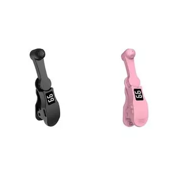 FE# Цифровой автоматический кликер экрана USB-кликер с зажимом для приложения для смартфона (черный)