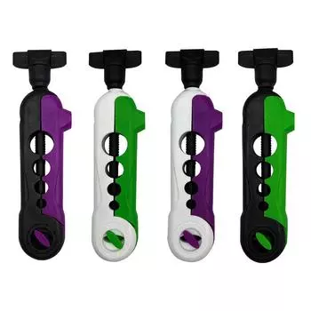 FE# Fishing Rod Winding Device Spinning Wire Clamp Winding Plate Fishing Accesso Black Purple