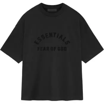 Футболка Fear of God Essentials Heavy с коротким рукавом, черная, для мужчин 125SU242000F L