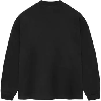 Fear of God Футболка Essentials с длинным рукавом, черная, мужская, топы 125SU244200F S