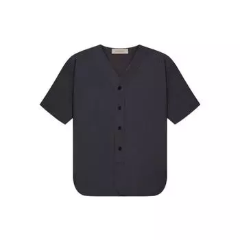 Fear Of God Essentials Boy Scout Iron Short Sleeve T-Shirt Women T-Shirts Black FOG-SS22-624 XXS