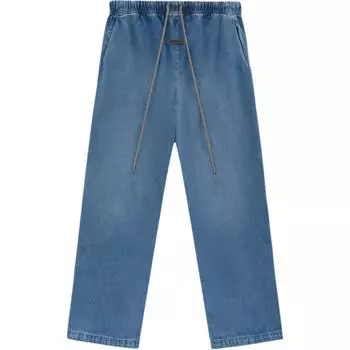 Fear of God Джинсовые брюки Essentials Lounge, средняя потертость, мужские, синие 130SU244380F L