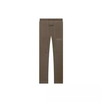 Fear of God Essentials Флис FW22 Свободные спортивные штаны Унисекс Низ Древесно-коричневые FOG-FW22-410 XL