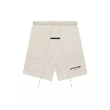 Fear of God Essentials Флисовые шорты на шнурке Брюки унисекс Светло-вереск-овсянка FOG-FW21-183 XS