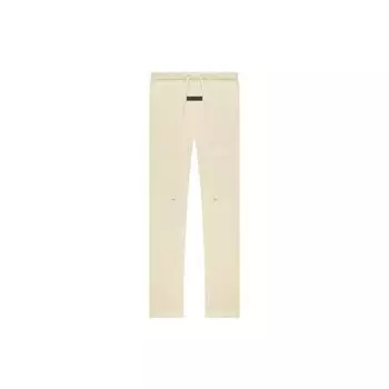 Fear of God Essentials Флисовые свободные спортивные штаны с буквенным логотипом, мужские брюки цвета яичной скорлупы FOG-FW22-260 XXL