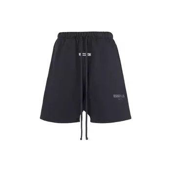 Fear of God Essentials FW19 Спортивные повседневные шорты на шнурке с буквенным принтом Шорты унисекс черные 160250500045001 S