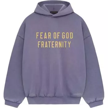 Fear of God Essentials Heavy Fleece Hoodie Lavender Men Streetwear 192BT244817F L