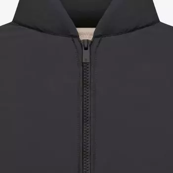 Fear Of God Essentials Хлопковая куртка-пуховик Детская куртка Железный черный FOG-SS22-662 M