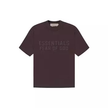 Fear Of God Essentials Kids S S Essentials Tee Kids Tops Plum FOG-SS23-171 XL