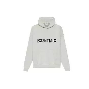 Fear of God Essentials SS21 Вязаный пуловер-свитер Топы унисекс Светло-вереск-овсянка FOG-SS21-601 L