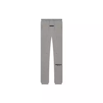 Fear of God Essentials SS22 Спортивные штаны на флисовой подкладке с манжетами на щиколотках Мужские брюки Темно-овсяные FOG-SS22-524 XL