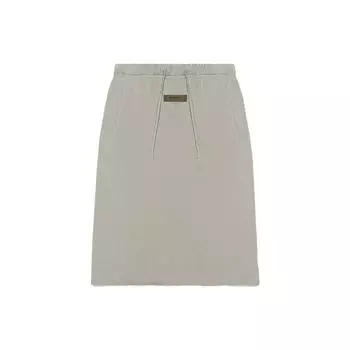 Fear Of God Essentials Ss23 Midi Skirt Women Skirts Seal-Gray FOG-SS23-217 S