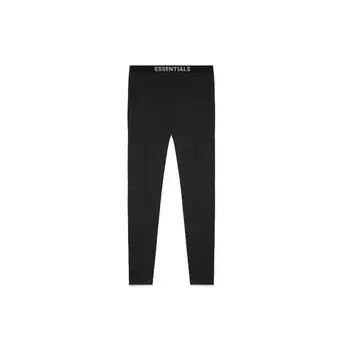 Fear Of God Essentials Теплые брюки FW20 на флисовой подкладке с эластичной талией и боковыми карманами Низ унисекс Черный FOG-FW20-186 M