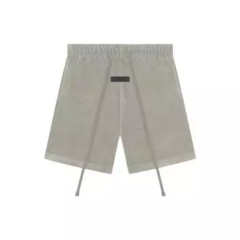 Fear of God Essentials Терри Шорты Seal Кулиска Прямые Повседневные Шорты Мужские Низ Seal-Gray FOG-SS23-338 M