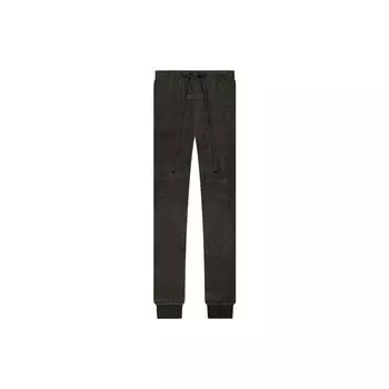 Fear of God Флисовые брюки Essentials FW22 Velour Pants Off Black Women Pants Grey FOG-FW22-956 XXS
