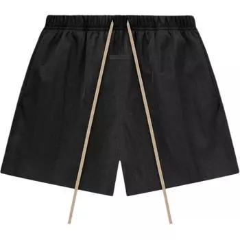 Fear of God Футбольные шорты Essentials из текстурированного нейлона, черные, мужские низы 160BT244440F L