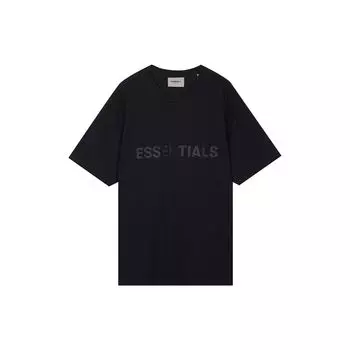 Fear of God Футболка Essentials черная унисекс топы 0125-25050-0190-001 M