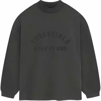 Fear of God Футболка Essentials с длинным рукавом Ink Men Tops Black 125SP242010F M