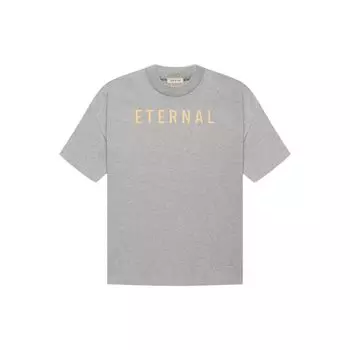 Fear of God Футболка из хлопка SS23 Eternal Series SS унисекс футболка серая FOG-SS23-716 XXL