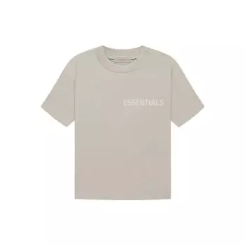 Fear of God Футболка с коротким рукавом Essentials осень/зима 2022 женские топы дымчато-серый FOG-FW22-256 XS