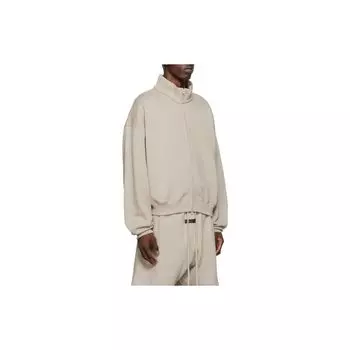 Fear of God FW22 Essentials Куртка с флисовым воротником во всю молнию Куртка унисекс Дымчато-серая FOG-FW22-631 M