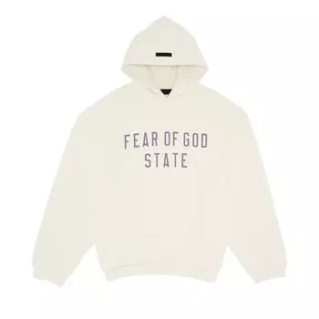 Fear of God Мужская флисовая толстовка с капюшоном Essentials Shell, кремовая 192BT246252F S