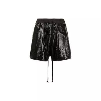 Fear Of God Pleated Faux Leather Shorts Men shorts Black FG40024PNL-001 XS