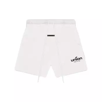 Fear of God Шорты Essentials x Union Vintage Logo унисекс, белые, FOG-FW21-099 S