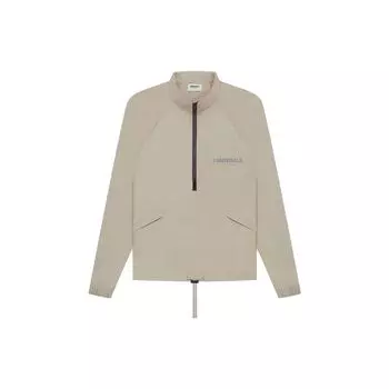 Fear of God Спортивная куртка Essentials SS21 с полумолнией до половины, рукавами реглан и воротником-стойкой Верхняя одежда унисекс Moss FOG-SS21-642 L