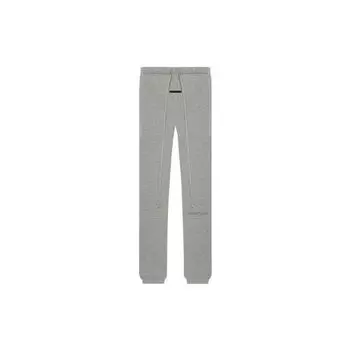 Fear of God Спортивные штаны Essentials SS21 Трикотажные брюки для бега на флисовой подкладке с завязками Брюки унисекс Темно-вереск-овсянка FOG-SS21-618 L