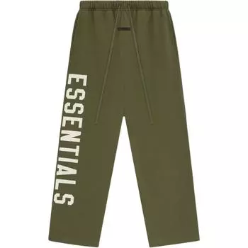 Fear of God Свободные спортивные штаны Essentials из флиса, мужские низы в стиле милитари, зеленые 130BT244325F XL