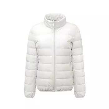 Feather Women s 90-flee женская одежда воротник-стойка бесшовный клеепрессованный пуховик короткий легкий и тонкий новый простой пальто S красный
