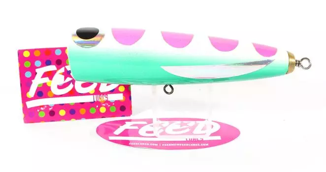 Feed Lures Cone 120 Плавающая приманка ручной работы 120 грамм 82 (6082)