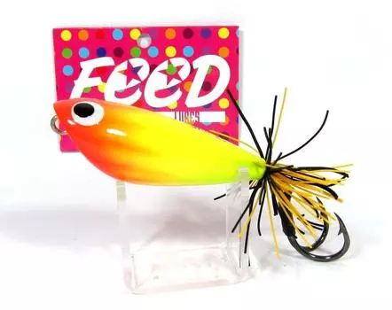 Feed Lures Skip 15 Плавающая приманка для деревянной лягушки ручной работы 15 грамм 7 (2007)