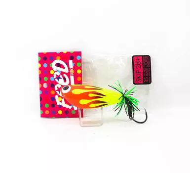 Feed Lures Skip 28+ Плавающая приманка для деревянной лягушки ручной работы 35 грамм +2 (3102)