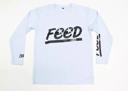 Feed Lures T-Shirt Dry Fit Long Sleeve Size XL Blue (8041)