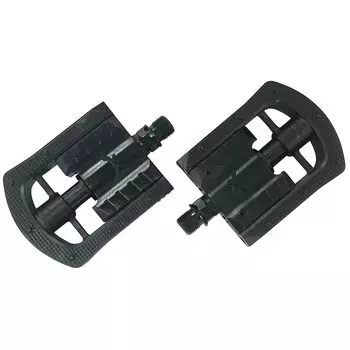 Feimin Bicycle Pedals Left and Right Set Black Small [Folding Pedals]