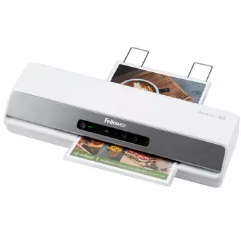 Fellows Laminator 6 rollers Easy start Film jam prevention function Amaris A3 8058401AZ White