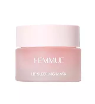 FEMMUE Ночная маска для губ Lip Care Lip Mask x Предотвращает сухость x Официальная японская ночная маска для губ 15 г [Увлажняющий продукт на растительной основе]
