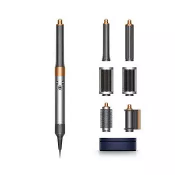 Фен Dyson Dyson Airwrap? Multi Styler Complete Long с ящиком для хранения Утюжок для завивки волос Большой объем воздуха (HS05 COMP LG BNBC) Никель/медь [для Lo