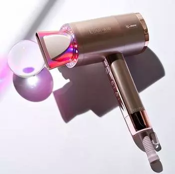 Фен JMW Lumiair STL7002B металлик розовый