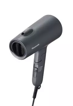 Фен Panasonic Ionity Быстрая сушка Большой объем воздуха Мощная сушка Низкотемпературный режим Отрицательные ионы Темно-серый EH-NE5L-H
