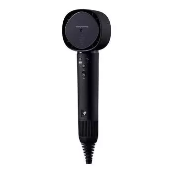 Фен Sharp Plasmacluster Beauty Drape Flow IB-WX901-B Полуночный черный Большой объем воздуха Быстрая сушка Красивые волосы Увлажнение Контроль статического электричества
