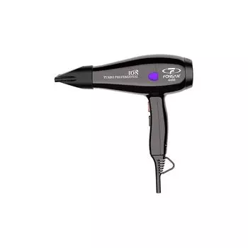Фен Turbo Professional 2600 Вт с ионизацией черного цвета Prf-ion