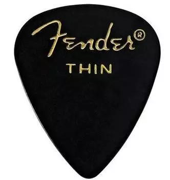 Fender 351 Teardrop THIN BLACK набор из 10 предметов